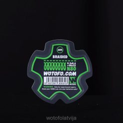 02T84429 Wotofo iepriekš uzbūvēta stiepļu spole pīts | Wotofo Puff